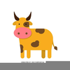Free Vector Cow Clipart Image