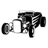 Free Clipart Of Hot Rods Image