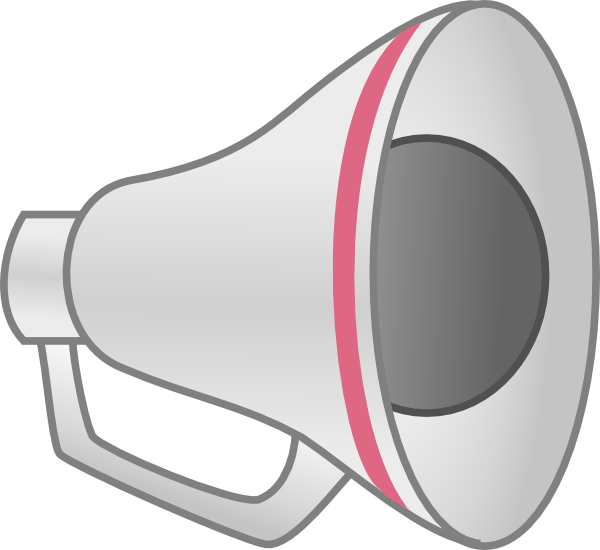 clipart megaphone free - photo #30