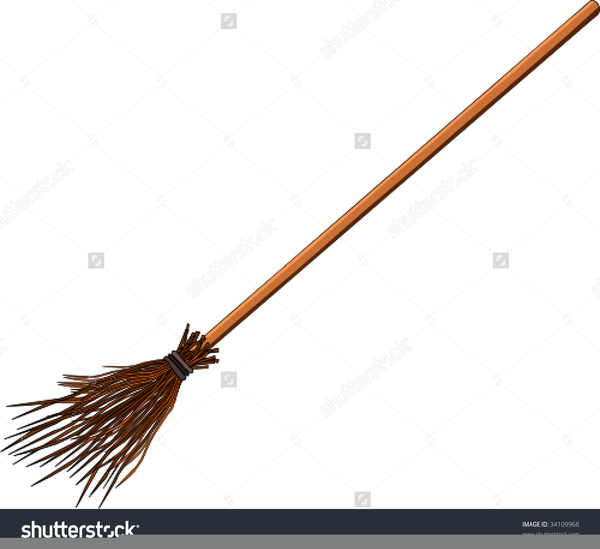 Whimsical Broomstick Clipart | Free Images at Clker.com - vector clip