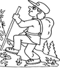 Clipart Hikers Image