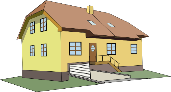 modern house clipart - photo #29