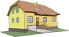 Colonial House Clip Art