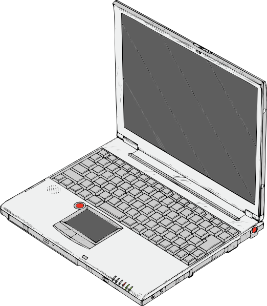 clipart of laptops - photo #42