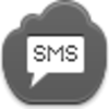 Free Grey Cloud Sms Image