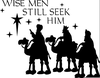 Christmas Wise Men Clipart Image