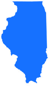 White Background Illinois Clip Art