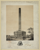 Design Of The Washington National Monument To Be Erected In The City Of Washington  / Design By Robt. Mills Archt. ; Lithd. By Chas. Fenderich, Wash. Image