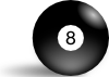 Pool Ball 2 Clip Art