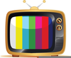 Television Animated Clipart Image