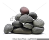 Stacked Stones Clipart Image