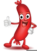 Silly Sausage Clipart Image