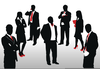 People Meeting Clipart Image