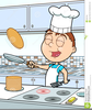 Cooking Pancakes Clipart Image