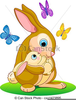 Baby Bunnies Clipart Image