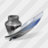 Icon Ink Pot Feather 1 Image