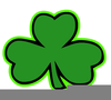 Black And White St Patricks Clipart Image