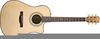 Acoustic Guitars Clipart Image