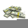 Hundred Dollar Bills Clipart Image