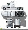 Truck Front View Clipart Image