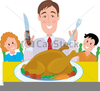 Free Turkey Dinner Clipart Image