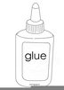 Free Clipart Of Glue Bottle Image
