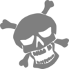 Skullgrey Clip Art