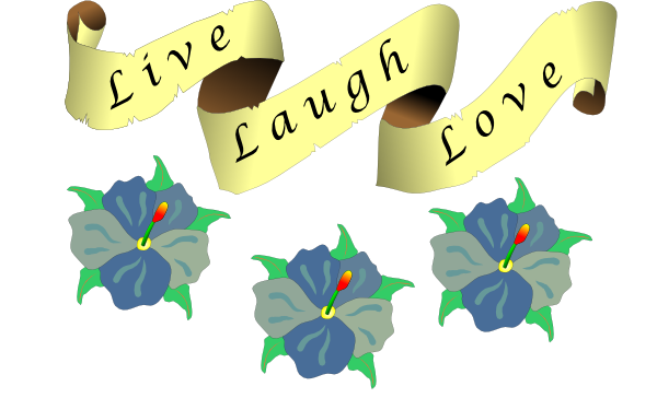 Sheaulle Live Laugh Love clip art