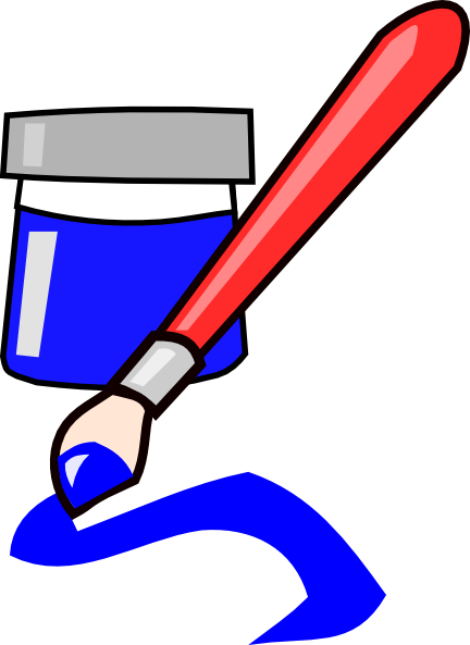 clipart paint brushes - photo #4