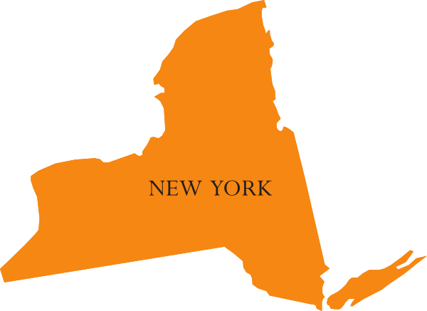 new york state map clipart - photo #2