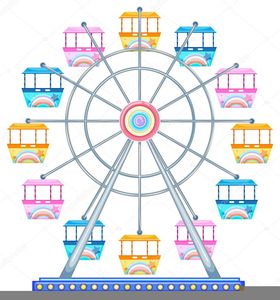 Free Ferris Wheel Clipart Image