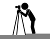 Clipart Camera Tripod Image