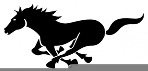 Free Wild Horse Clipart Image
