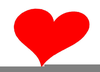 Heart Outline Clipart Image