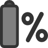 Battery Percentage Clip Art