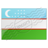 Flag Uzbekistan 7 Image