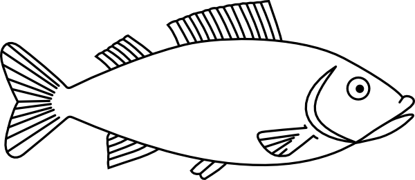 fish outline tableau