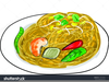 Thai Food Clipart Image