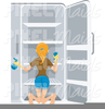 Clean Fridge Clipart Image