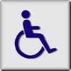 Hotel Icon Wheelchair Access Clip Art