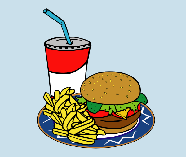 chicken burger clip art - photo #41