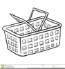 Shopping Basket Clipart Free Image