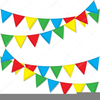 Bunting Flags Clipart Image