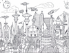 Future Cities Drawing Image