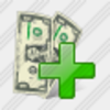 Icon Money Add Image