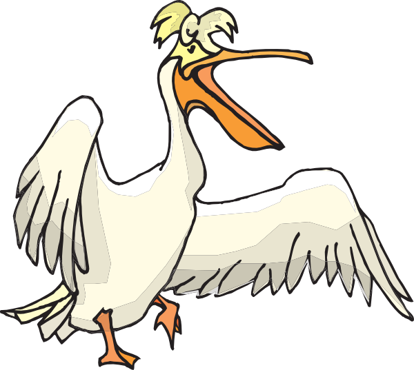 clipart cartoon pelicans - photo #17