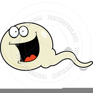 Sperm Cartoon Clipart Image
