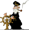 Boat Captain Clipart Image