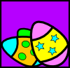 Easter Eggs Clip Art