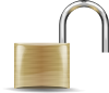 Lock - Open Clip Art